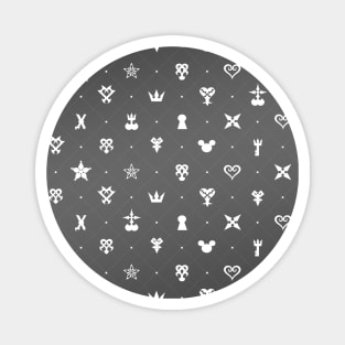 Kingdom Hearts Pattern Ver 1 Magnet